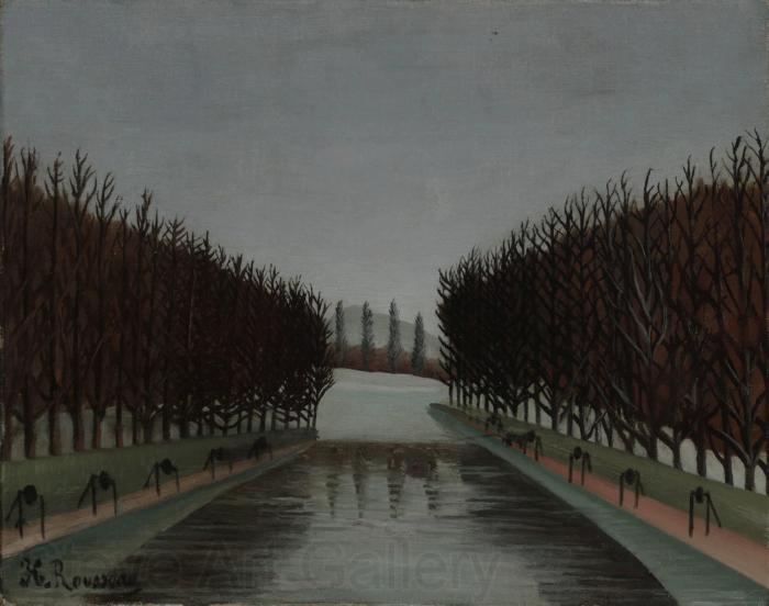 Henri Rousseau Le Canal Spain oil painting art